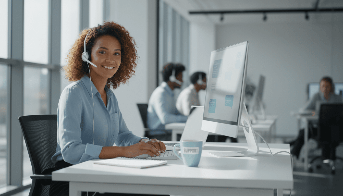 Customer service team member ready to assist