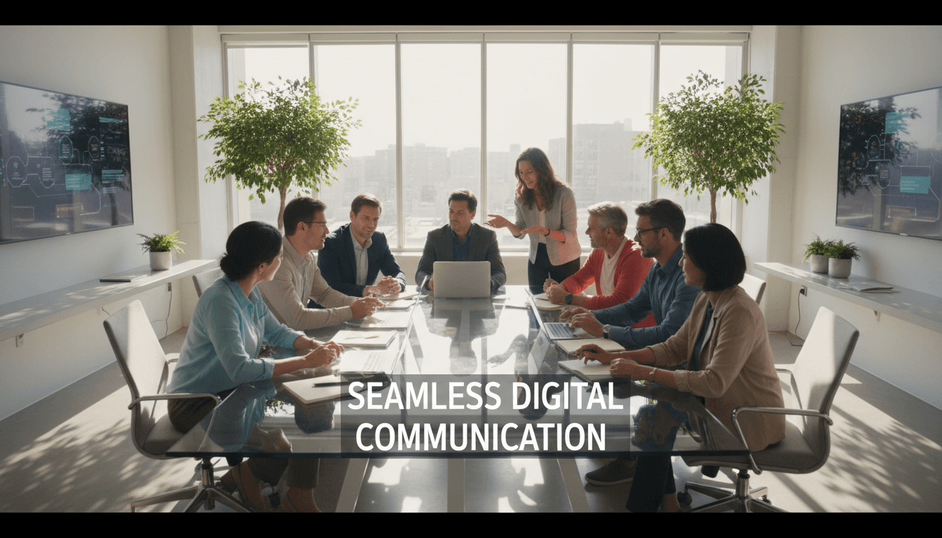 UK Mobile Deals Hub team collaborating on mobile phone deals