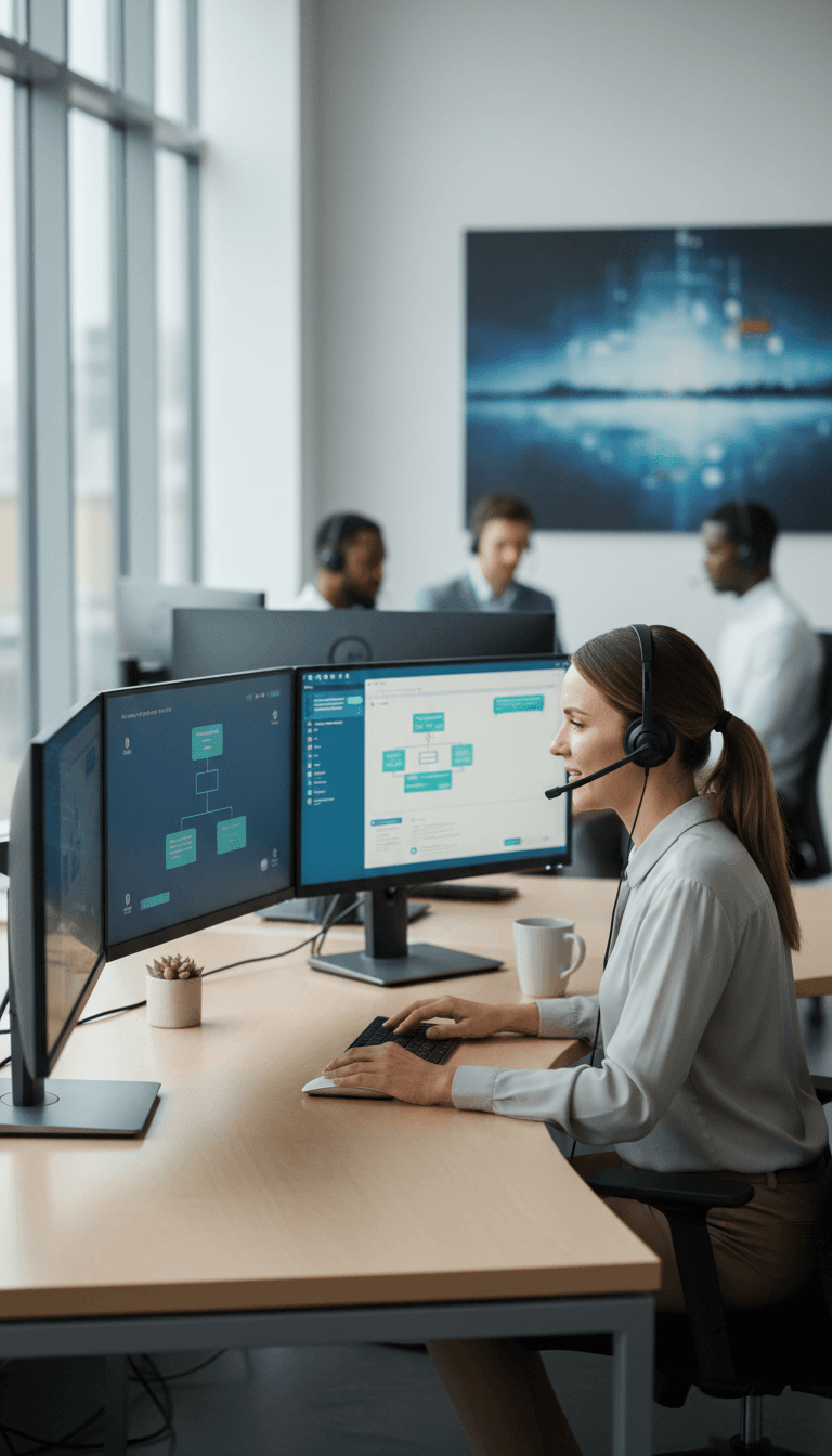 Customer support team