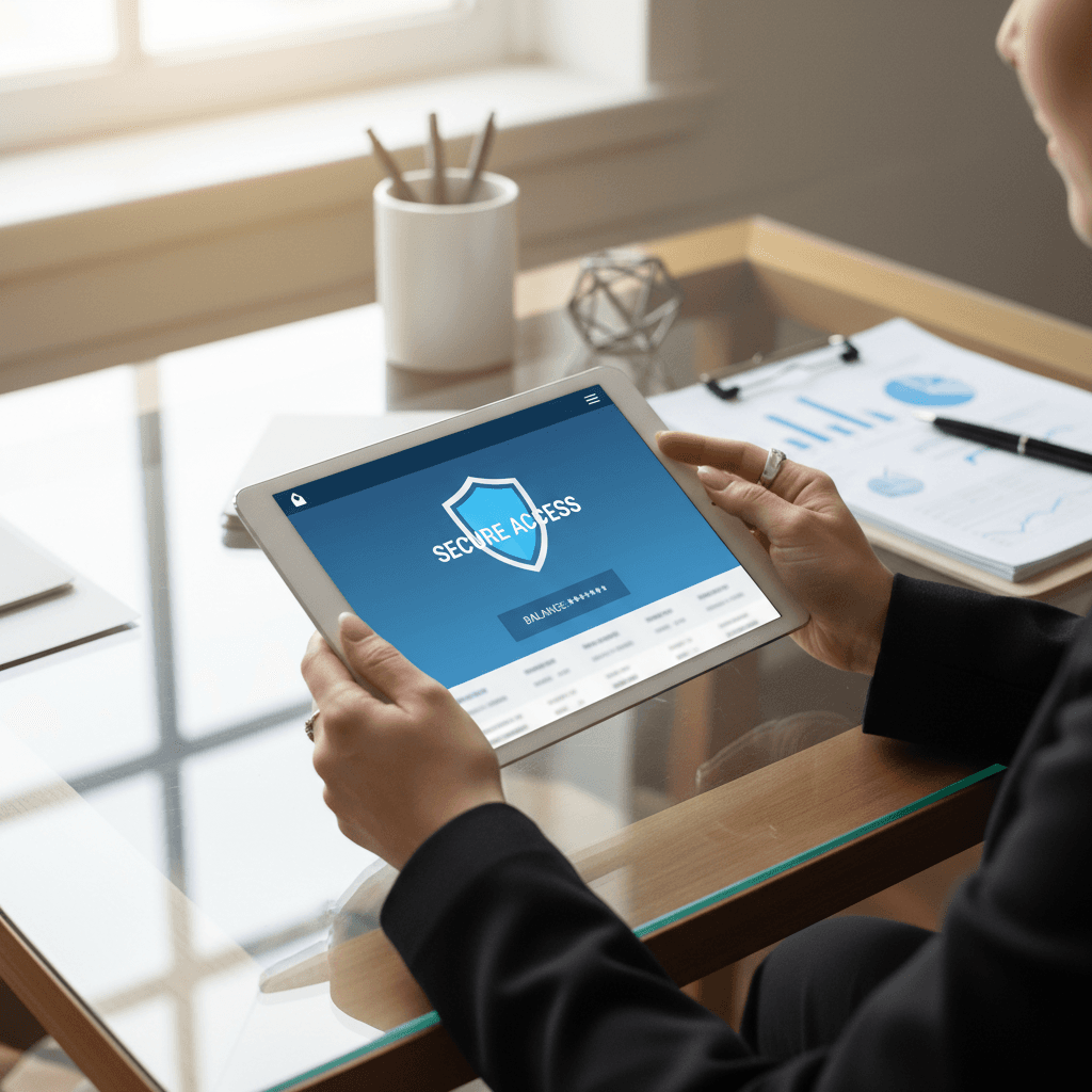 Customer exploring mobile phone plans with professional guidance