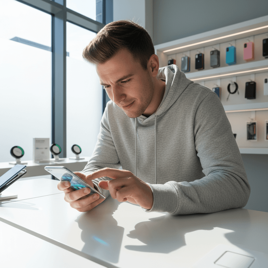 Contract phones included