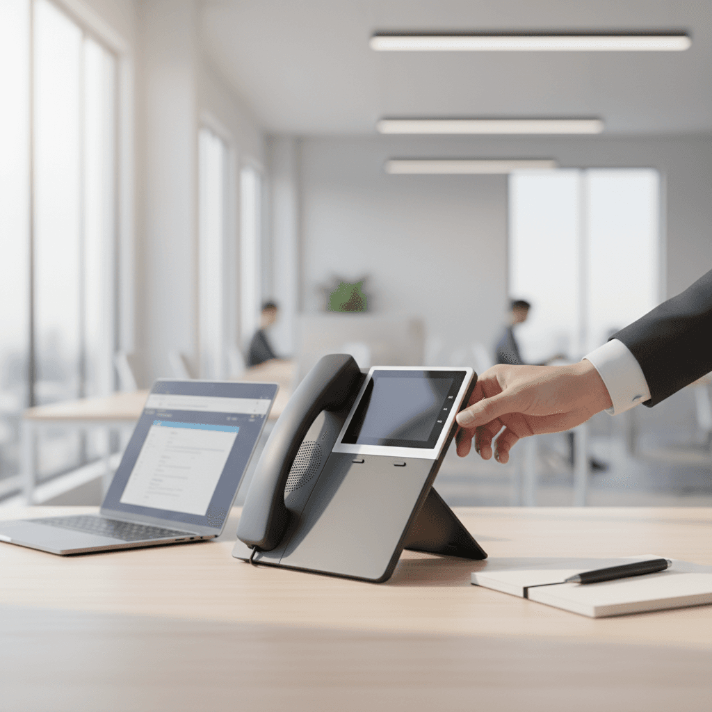 UK Mobile Deals Hub office showing mobile contracts and SIM deals